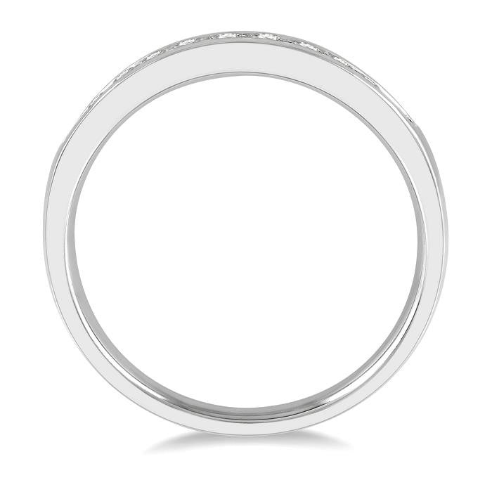 11 Stone Channel Set Diamond Wedding Band