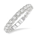 1 Ctw Round Cut Diamond Wedding Band in Platinum
