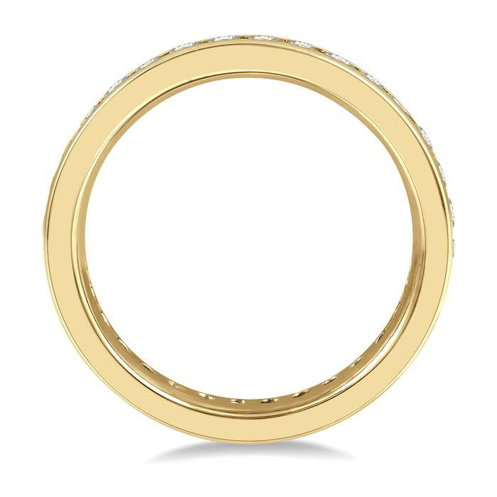 Channel Set Eternity Diamond Wedding Band