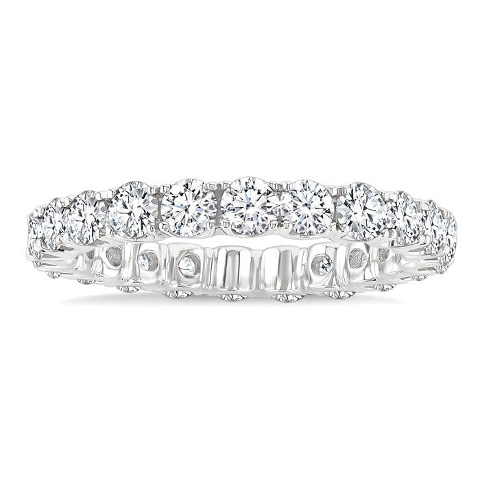 Round Shape Eternity Diamond Wedding Band