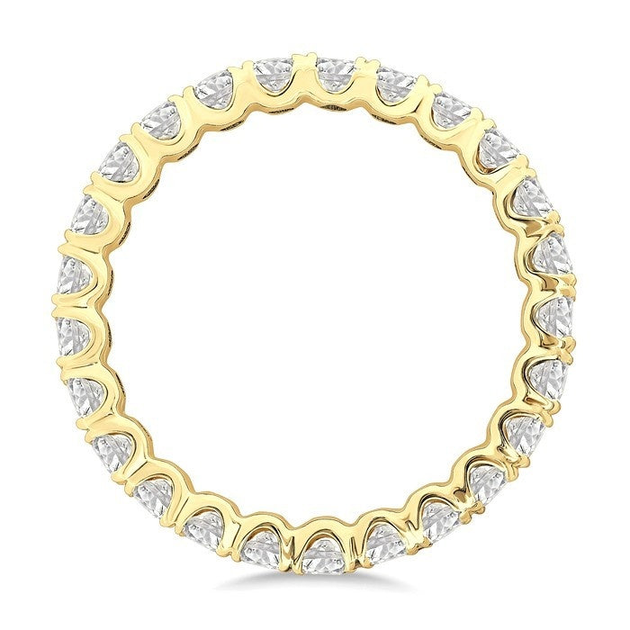 Round Shape Eternity Diamond Wedding Band