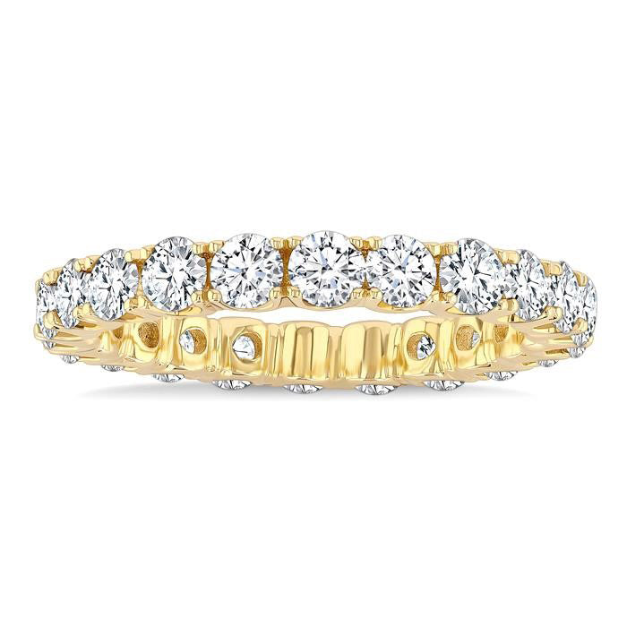 Round Shape Eternity Diamond Wedding Band