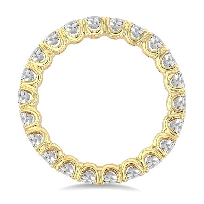 Round Shape Eternity Diamond Wedding Band