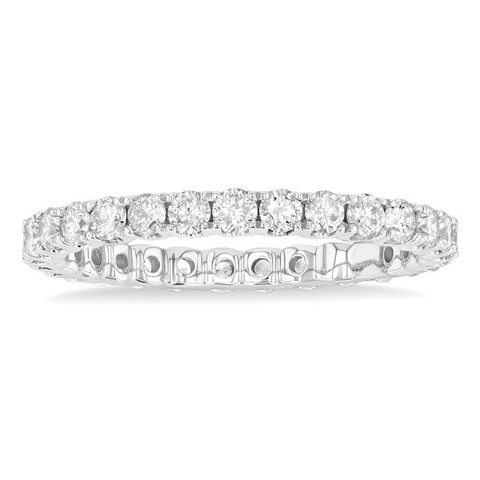 Round Shape Eternity Diamond Wedding Band