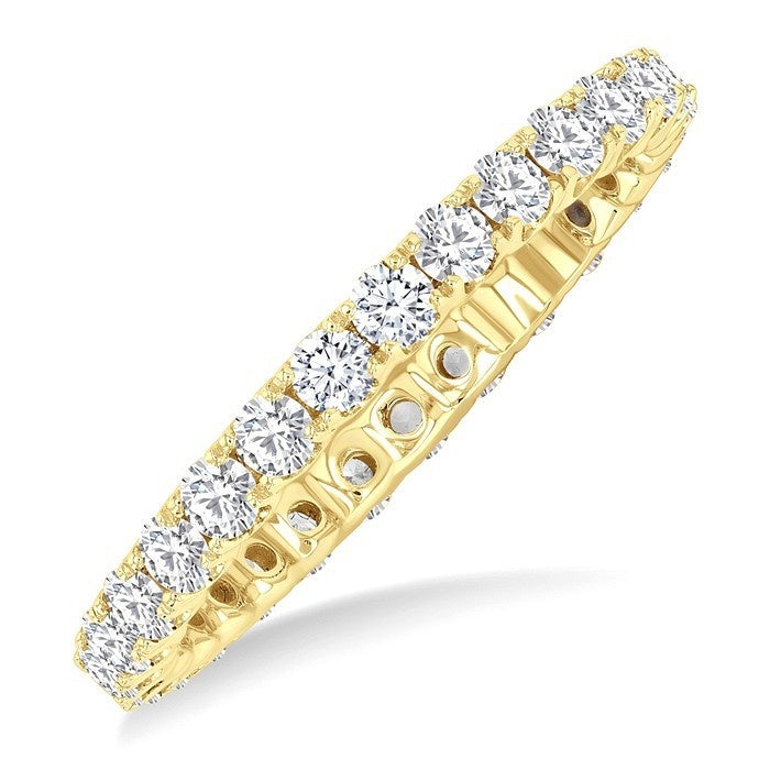 Round Shape Eternity Diamond Wedding Band