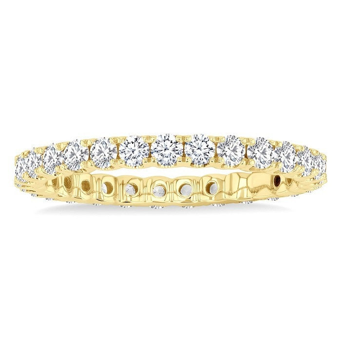 Round Shape Eternity Diamond Wedding Band