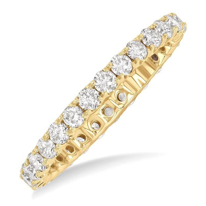 Round Shape Eternity Diamond Wedding Band