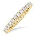 Round Shape Eternity Diamond Wedding Band