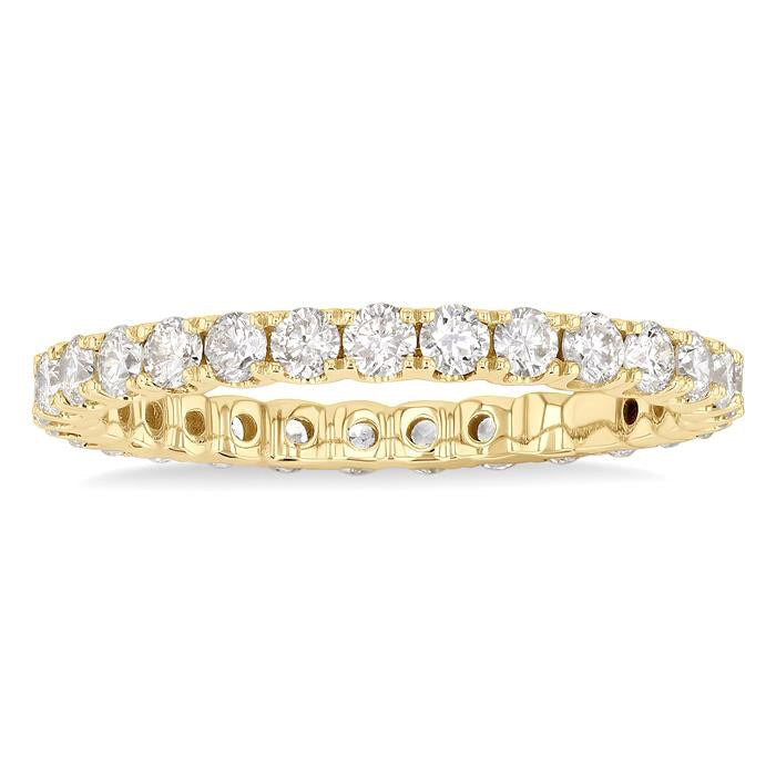 Round Shape Eternity Diamond Wedding Band