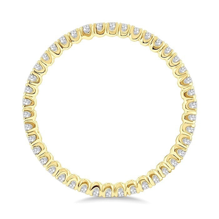 Round Shape Eternity Diamond Wedding Band