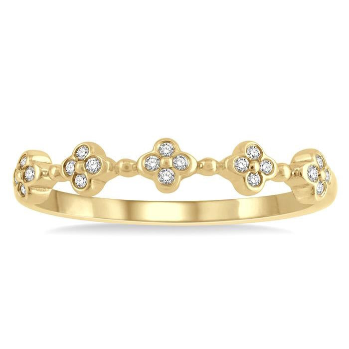 Whisper Diamond Ring in Yellow Gold