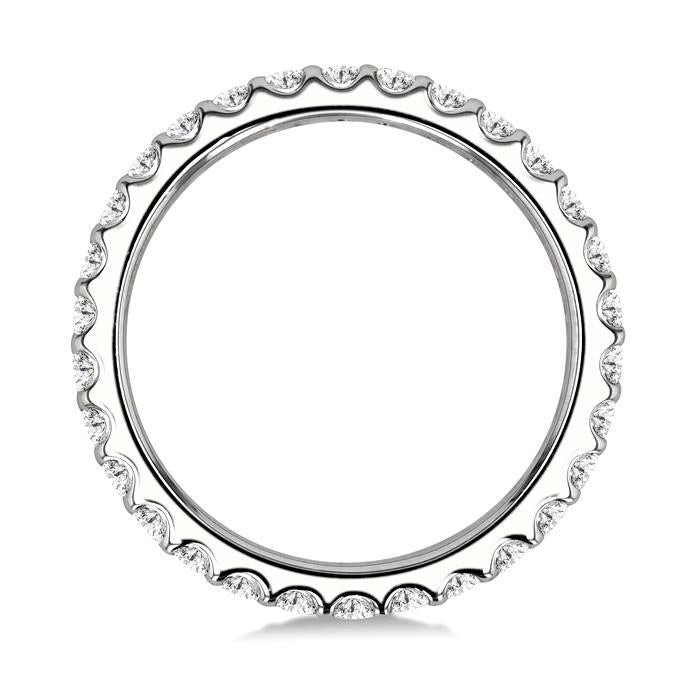 Round Shape Eternity Diamond Wedding Band