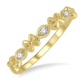 Harmony Diamond Ring in Yellow Gold