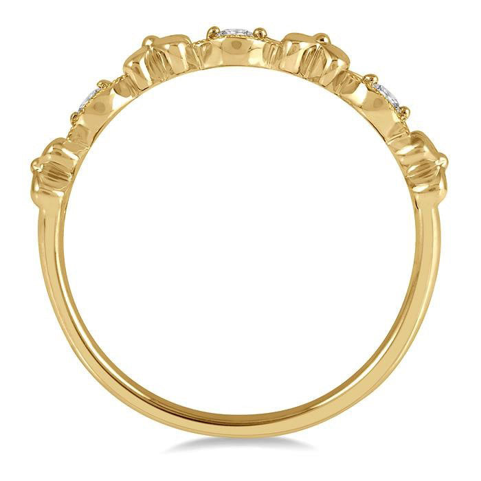 Harmony Diamond Ring in Yellow Gold