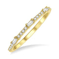 Serenity Diamond Ring in Yellow Gold