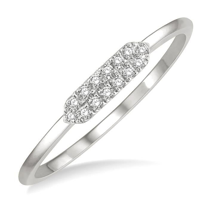 Passion Diamond Ring in White Gold