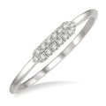 Passion Diamond Ring in White Gold