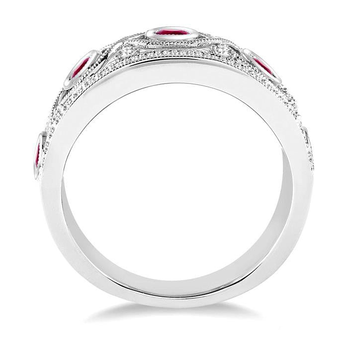 Ridgecrest Solstice 14K White Gold Diamond Ring