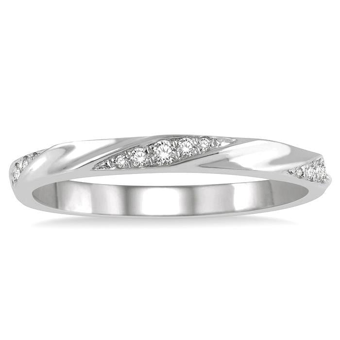 Stackable Diamond Band