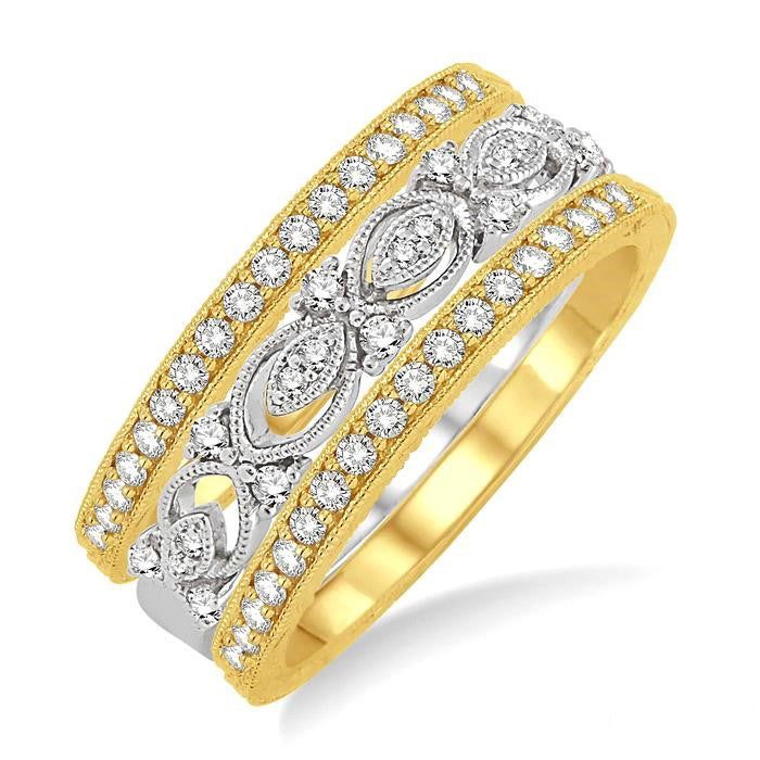 Stackable Diamond Band Set