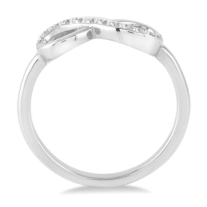 Infinity Shape Diamond Ring
