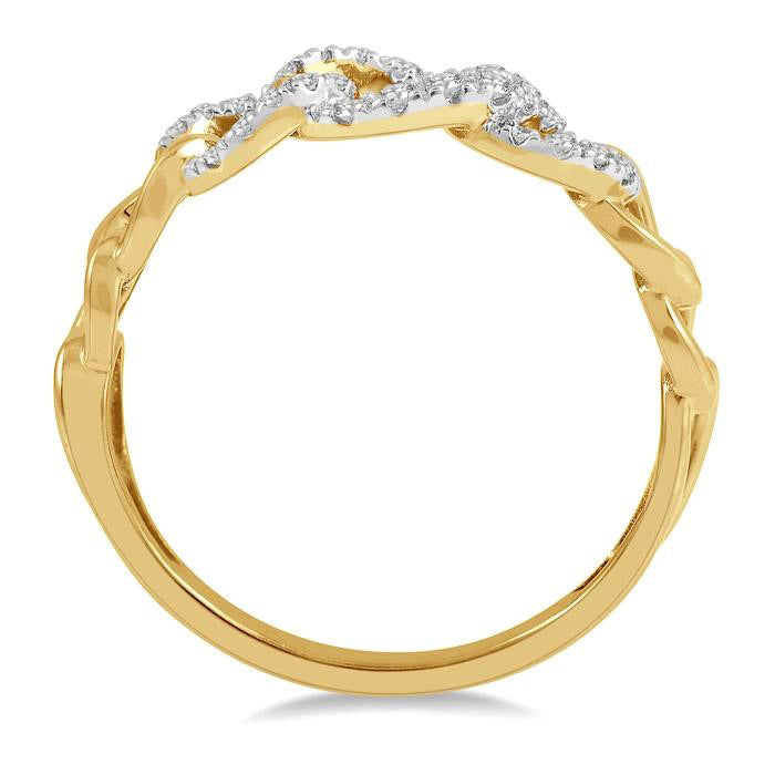 Eternal Diamond Ring in Metal