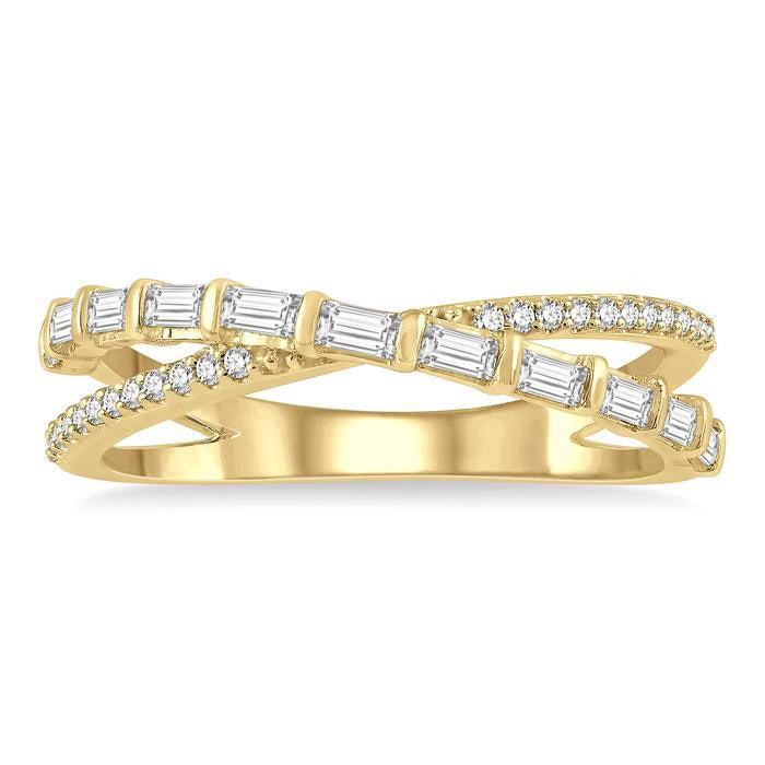 Seraphic Petal Diamond Ring