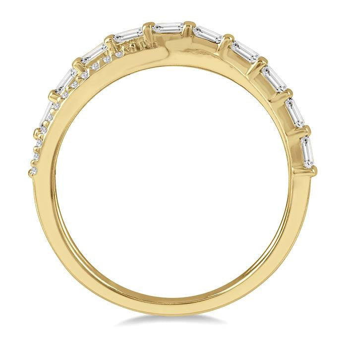 Seraphic Petal Diamond Ring