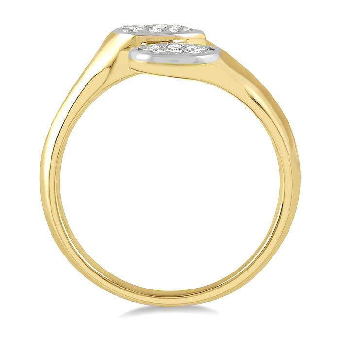 Serenity Diamond Ring in Metal