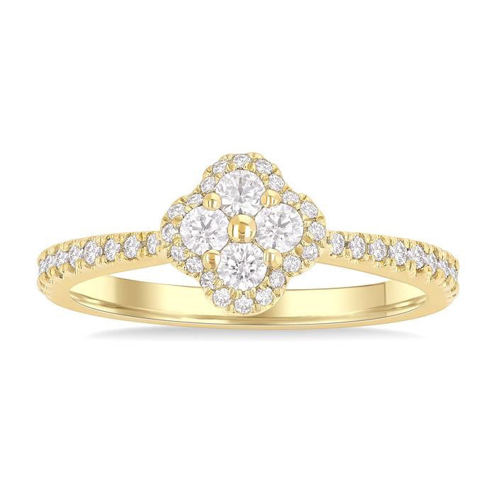 Harmony Diamond Ring in Metal