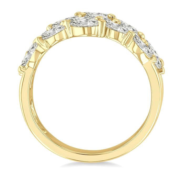 Serenity Diamond Ring in Metal