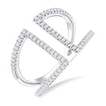 Mystique Diamond Ring in Metal
