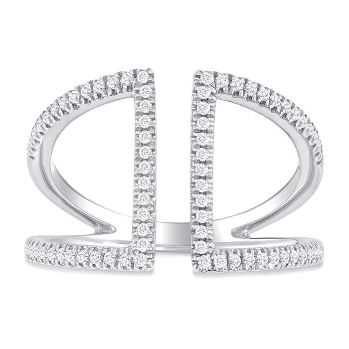 Mystique Diamond Ring in Metal