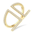 Midnight Diamond Ring in Metal