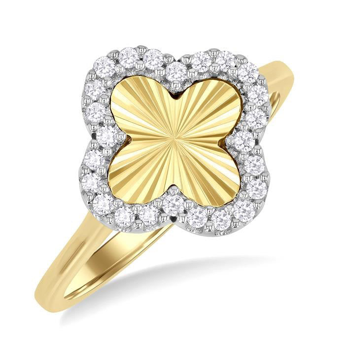Mystique Diamond Ring in Metal
