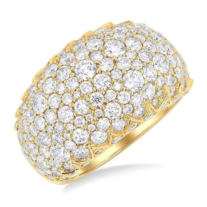 Diamond Fashion Dome Ring