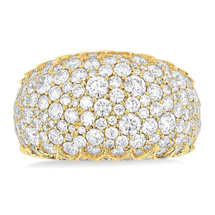 Diamond Fashion Dome Ring