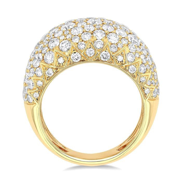 Diamond Fashion Dome Ring