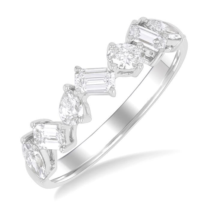 LysThEl LinLoAe 14K White Gold Diamond Ring