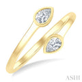Velour Diamond Ring in Metal