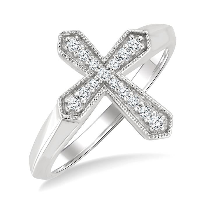 Enchantment Diamond Ring in White Gold