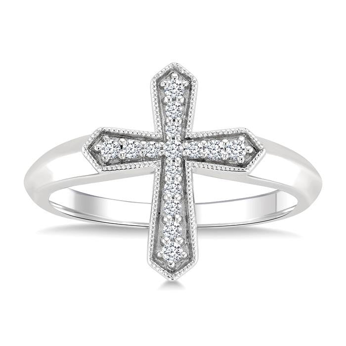 Enchantment Diamond Ring in White Gold
