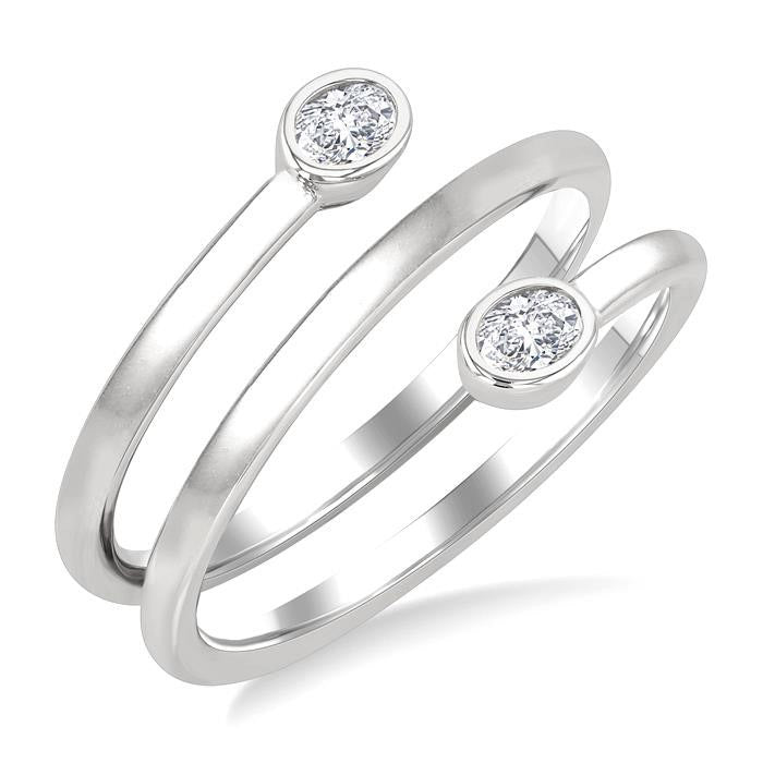 Serenity Diamond Ring in Metal