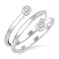 Serenity Diamond Ring in Metal
