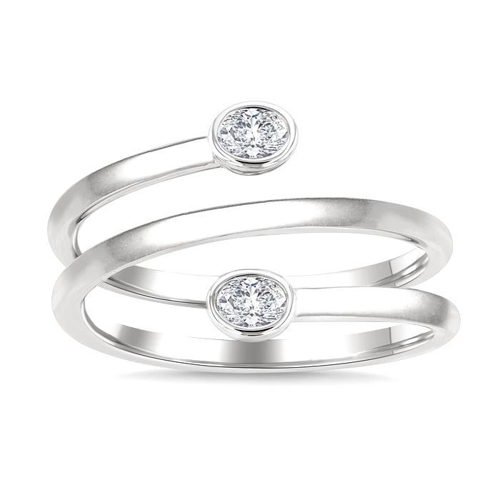 Serenity Diamond Ring in Metal