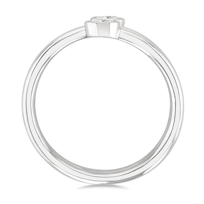 Serenity Diamond Ring in Metal