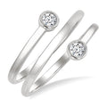 Velour Diamond Ring in Metal