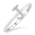 Velour Diamond Ring in Metal