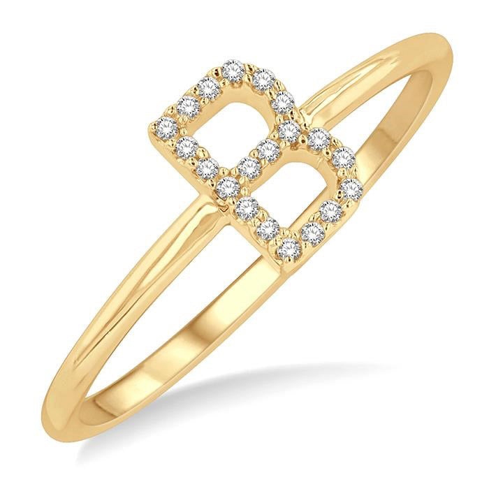Serenity Diamond Ring in Metal