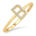 Serenity Diamond Ring in Metal
